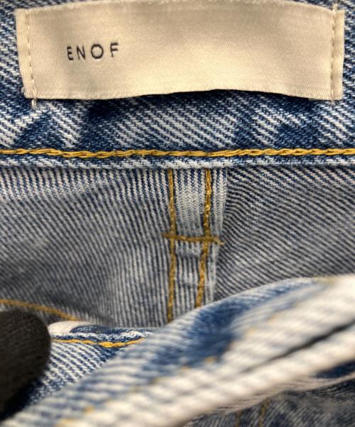 ENOF（イナフ）ENOF (イナフ) expandable denim pants ブルー サイズ:Мの古着・服飾アイテム