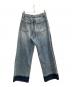 ENOF (イナフ) expandable denim pants ブルー サイズ:М：11000円