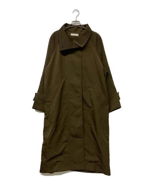 Louren（ローレン）Louren (ローレン) standcollar vintage twill coat ブラウン サイズ:Freeの古着・服飾アイテム