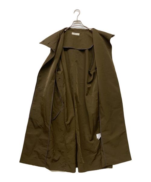 Louren（ローレン）Louren (ローレン) standcollar vintage twill coat ブラウン サイズ:Freeの古着・服飾アイテム