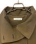 中古・古着 Louren (ローレン) standcollar vintage twill coat ブラウン サイズ:Free：13000円