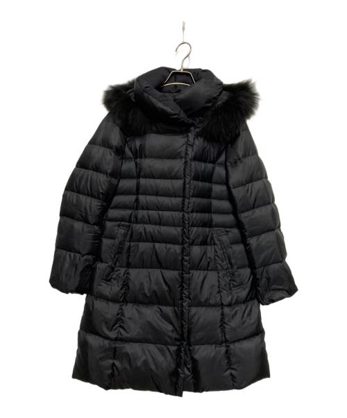 23区（ニジュウサンク）23区 (ニジュウサンク) ダウンコート ブラック サイズ:SIZE 40の古着・服飾アイテム