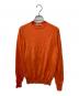 FILIPPO DE LAURENTIIS（フィリッポ・デ・ローレンティス）の古着「ウールシルクカシミヤニット」｜オレンジ
