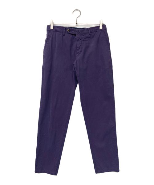 PT TORINO（ピーティートリノ）PT TORINO (ピーティートリノ) ガーメントダイツイルノープリーツパンツ パープル サイズ:SIZE 44の古着・服飾アイテム