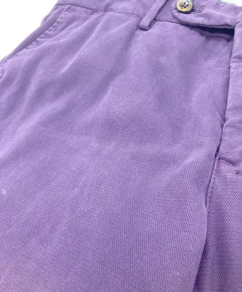 PT TORINO（ピーティートリノ）PT TORINO (ピーティートリノ) ガーメントダイツイルノープリーツパンツ パープル サイズ:SIZE 44の古着・服飾アイテム