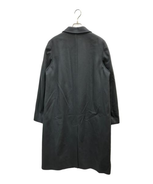 icB（アイシービー）icB (アイシービー) Wool Beaver チェスターコート グレー サイズ:44 未使用品の古着・服飾アイテム