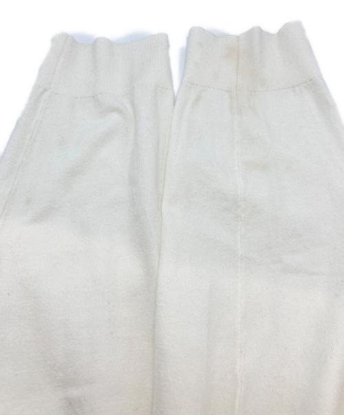 23区（ニジュウサンク）23区 (ニジュウサンク) スカーフパネルプリント カーディガン ホワイト サイズ:46の古着・服飾アイテム