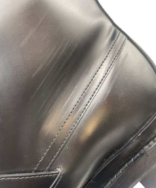 HERMES（エルメス）HERMES (エルメス) ファンク レザーアンクルブーツ ブラック サイズ:SIZE 39の古着・服飾アイテム