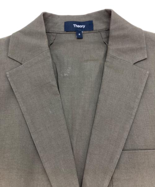 theory（セオリー）theory (セオリー) テーラードジャケット オリーブの古着・服飾アイテム