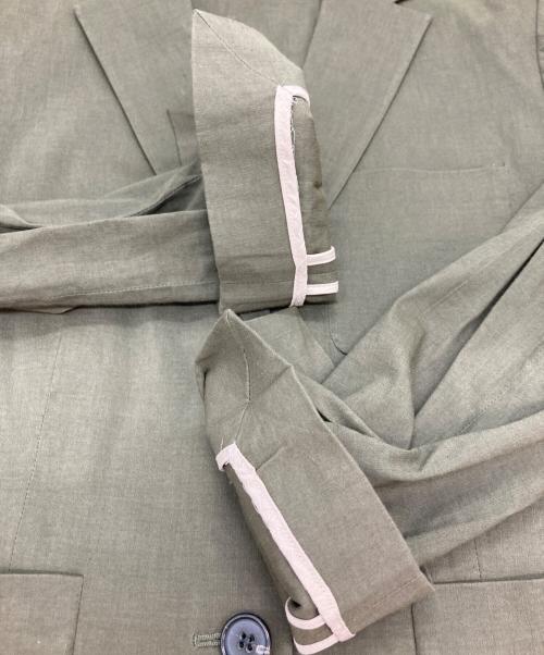 theory（セオリー）theory (セオリー) テーラードジャケット オリーブの古着・服飾アイテム