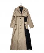 UNITED TOKYOユナイテッドトーキョー）の古着「リモーブコンビトレンチコート」｜ベージュ