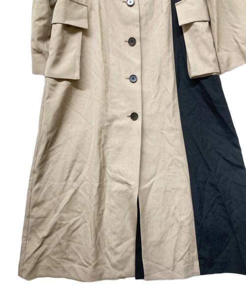UNITED TOKYO（ユナイテッドトーキョー）UNITED TOKYO (ユナイテッドトーキョー) リモーブコンビトレンチコート ベージュ サイズ:Freeの古着・服飾アイテム