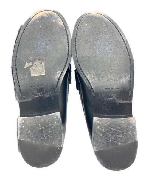 CELINE（セリーヌ）CELINE (セリーヌ) ルコ ポリッシュド コインローファー ブラック サイズ:35 1/2の古着・服飾アイテム