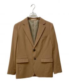 MAISON SPECIAL（メゾンスペシャル）の古着「マルチファブリックストレッチテーラードジャケット」｜キャメル