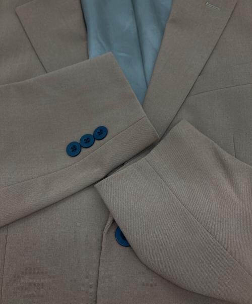 MAISON SPECIAL（メゾンスペシャル）MAISON SPECIAL (メゾンスペシャル) マルチファブリックストレッチテーラードジャケット キャメル サイズ:44の古着・服飾アイテム