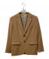 MAISON SPECIAL（メゾンスペシャル）の古着「マルチファブリックストレッチテーラードジャケット」｜キャメル