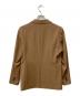 MAISON SPECIAL (メゾンスペシャル) マルチファブリックストレッチテーラードジャケット キャメル サイズ:44：4000円
