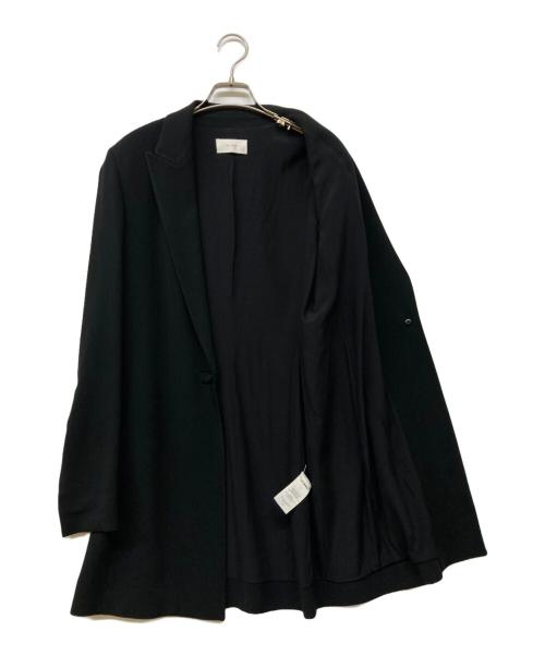 THE ROW（ザ ロウ）THE ROW (ザ ロウ) ビスコースロングテーラードジャケット ブラック サイズ:4の古着・服飾アイテム