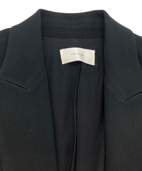 THE ROW（ザ ロウ）THE ROW (ザ ロウ) ビスコースロングテーラードジャケット ブラック サイズ:4の古着・服飾アイテム