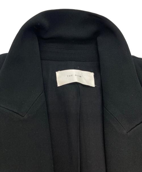 THE ROW（ザ ロウ）THE ROW (ザ ロウ) ビスコースロングテーラードジャケット ブラック サイズ:4の古着・服飾アイテム