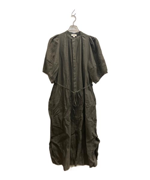 HYKE（ハイク）HYKE (ハイク) BALLOON SLEEVE DRESS グレー サイズ:1の古着・服飾アイテム