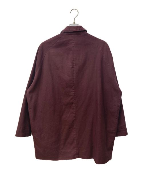 CASEY CASEY（ケーシーケーシー）CASEY CASEY (ケーシーケーシー) フィールドコート ボルドー サイズ:Sの古着・服飾アイテム