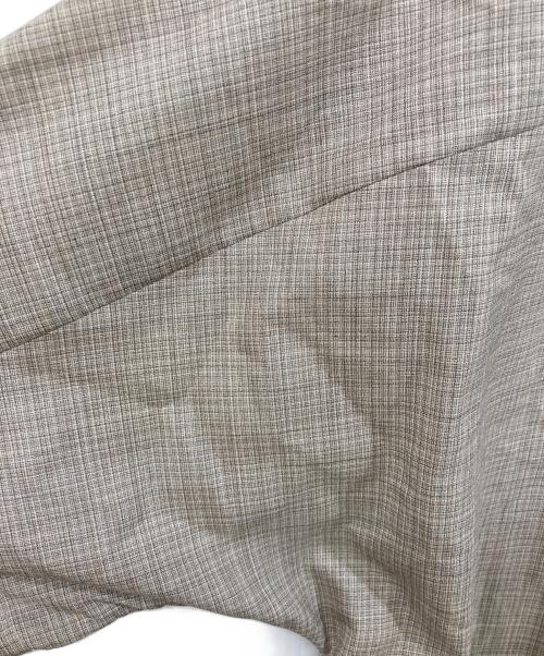 Agnona（アニオナ）Agnona (アニオナ) シャツワンピース ブラウン サイズ:Lの古着・服飾アイテム