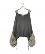 everlasting sproutエヴァーラスティング スプラウト）の古着「リネン混ニット」｜グレー