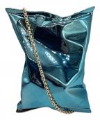 ANYA HINDMARCHアニヤ・ハインドマーチ）の古着「Crisp Packet Clutch」｜ブルー