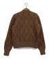 LAUREN RALPH LAUREN (ローレンラルフローレン) ニットジャケット ブラウン サイズ:M：5000円