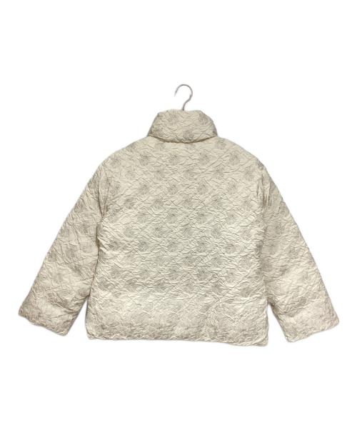 MURRAL（ミューラル）MURRAL (ミューラル) Dahlia shrinking embroidery down jacket アイボリー サイズ:Freeの古着・服飾アイテム