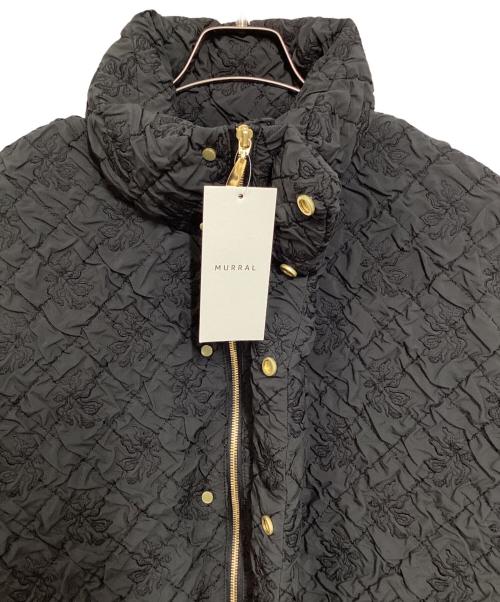 MURRAL（ミューラル）MURRAL (ミューラル) Dahlia shrinking embroidery down jacket ブラック サイズ:FREEの古着・服飾アイテム