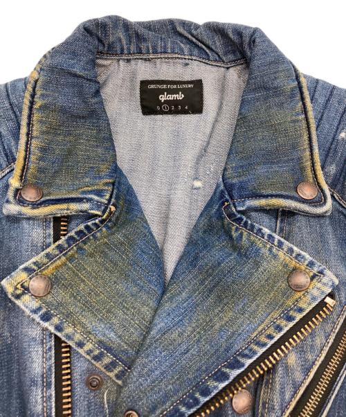 glamb（グラム）glamb (グラム) Jam denim riders ブルー サイズ:1の古着・服飾アイテム