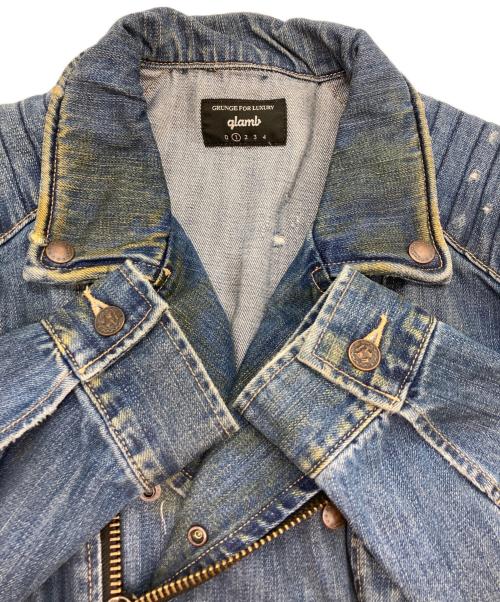 glamb（グラム）glamb (グラム) Jam denim riders ブルー サイズ:1の古着・服飾アイテム
