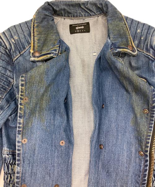 glamb（グラム）glamb (グラム) Jam denim riders ブルー サイズ:1の古着・服飾アイテム