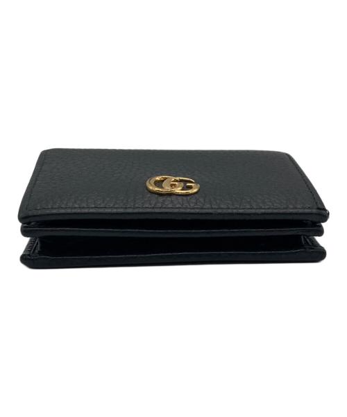 GUCCI（グッチ）GUCCI (グッチ) 2つ折り財布 ブラックの古着・服飾アイテム