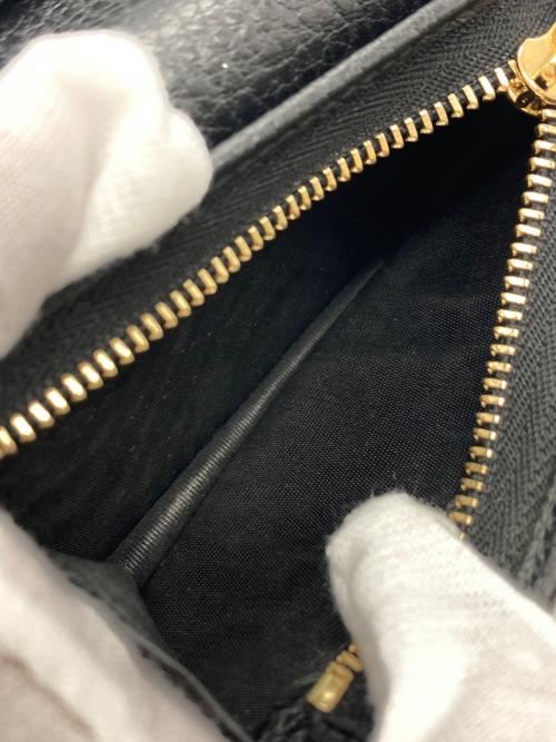 GUCCI（グッチ）GUCCI (グッチ) 2つ折り財布 ブラックの古着・服飾アイテム