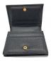 中古・古着 GUCCI (グッチ) 2つ折り財布 ブラック：18000円