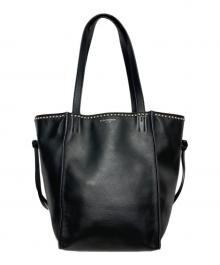 J&M DAVIDSON（ジェイ＆エム デヴィッドソン）の古着「BELLE MINI WITH STUDS トートバッグ」｜ブラック