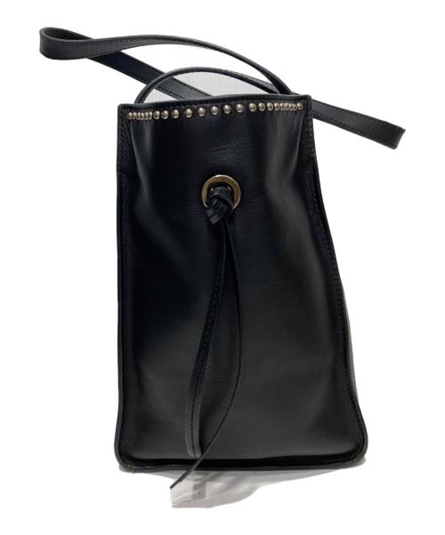 J&M DAVIDSON（ジェイ＆エム デヴィッドソン）J&M DAVIDSON (ジェイ＆エム デヴィッドソン) BELLE MINI WITH STUDS トートバッグ ブラックの古着・服飾アイテム