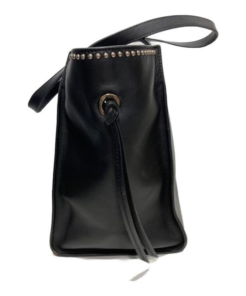 J&M DAVIDSON（ジェイ＆エム デヴィッドソン）J&M DAVIDSON (ジェイ＆エム デヴィッドソン) BELLE MINI WITH STUDS トートバッグ ブラックの古着・服飾アイテム