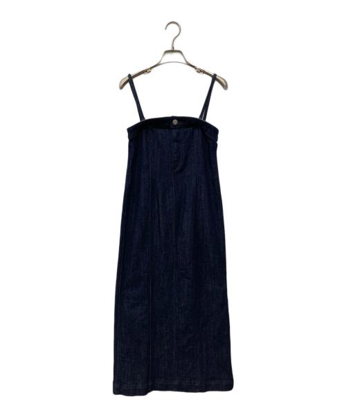 ARPEGE STORY（アルページュストーリー）Arpege story (アルページュストーリー) デニムタイトワンピース インディゴの古着・服飾アイテム