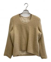 Plage（プラージュ）の古着「Shaggy ブラウス」｜ベージュ