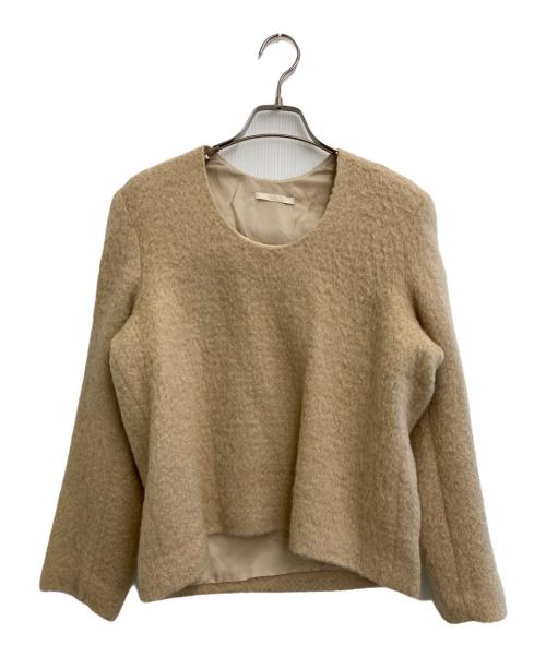 Plage（プラージュ）Plage (プラージュ) Shaggy ブラウス ベージュ サイズ:38の古着・服飾アイテム