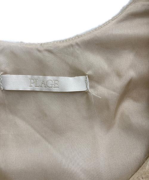 Plage（プラージュ）Plage (プラージュ) Shaggy ブラウス ベージュ サイズ:38の古着・服飾アイテム