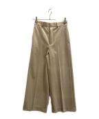 Plageプラージュ）の古着「ワイドパンツ」｜ベージュ