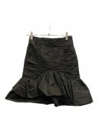 patouパトゥ）の古着「ブルーム ミニスカート」｜ブラック