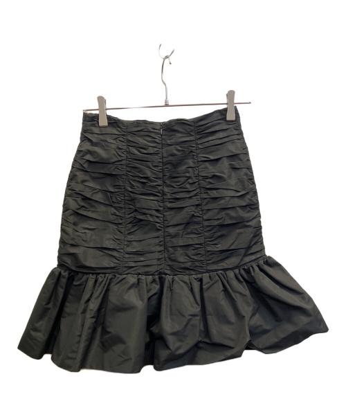 patou（パトゥ）patou (パトゥ) ブルーム ミニスカート ブラック サイズ:36の古着・服飾アイテム