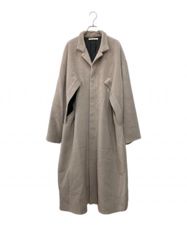 中古・古着通販】HARUNOBUMURATA (ハルノブ ムラタ) コート ベージュ