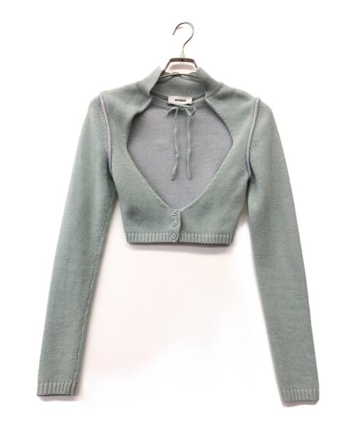 GUIZIO（グージオ）GUIZIO (グージオ) アンサンブルカーディガン ミント サイズ:XSの古着・服飾アイテム
